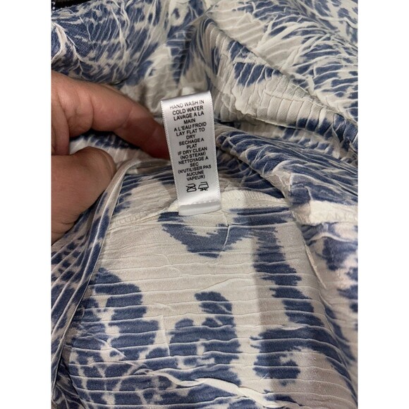 KOMAROV Women's Midi Cocktail Dress size 2X Crinkle Lace Trim V-Neck Whimsygoth - Picture 13 of 15